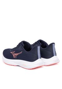 Mizuno Buty do biegania Revolt 4 J1GD2581 Czarny. Kolor: czarny. Materiał: materiał #4