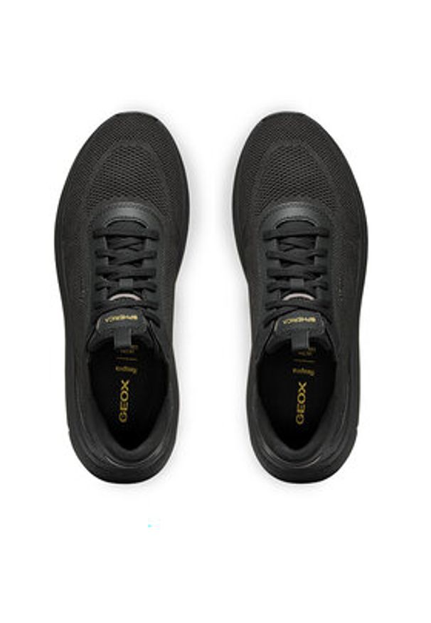 Geox Sneakersy U Spherica Actif X U55GQA 0006K C9999 Czarny. Kolor: czarny. Materiał: materiał