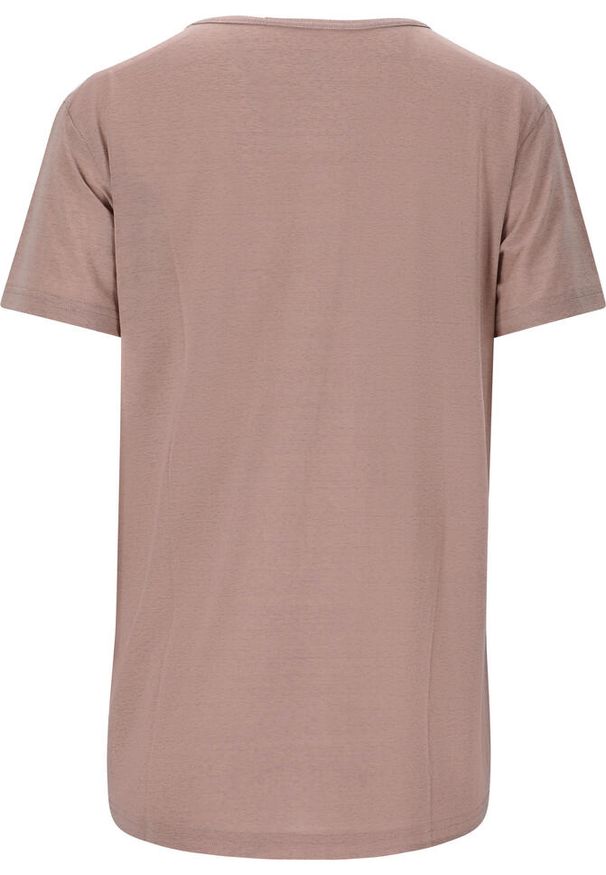 ENDURANCE - Koszulka do jogi Athlecia Lizzy. Kolor: różowy. Materiał: poliester, elastan. Sport: joga i pilates