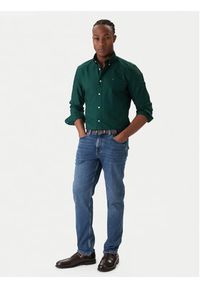 TOMMY HILFIGER - Tommy Hilfiger Koszula Solid Heritage MW0MW35774 Zielony Regular Fit. Kolor: zielony. Materiał: bawełna #3