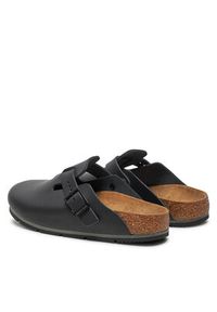 Birkenstock Klapki Boston Pro Le 1026222 Czarny. Kolor: czarny. Materiał: skóra