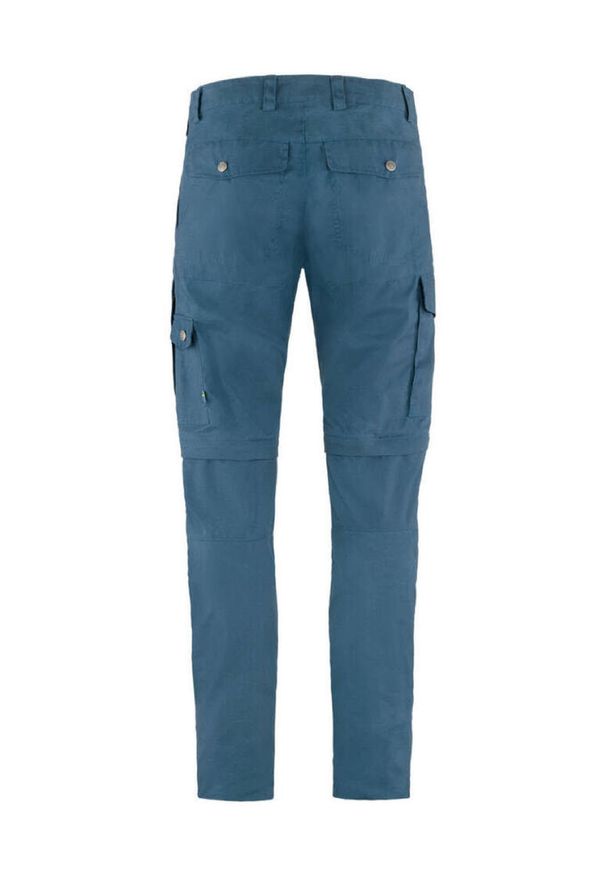 Fjällräven - Spodnie turystyczne męskie Fjallraven Karl Pro Zip-off Trousers. Kolor: niebieski