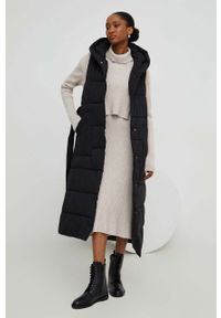 Answear Lab sukienka i sweter kolor beżowy mini prosta. Okazja: na co dzień. Kolor: beżowy. Materiał: dzianina, prążkowany. Typ sukienki: proste. Styl: wakacyjny. Długość: mini #5