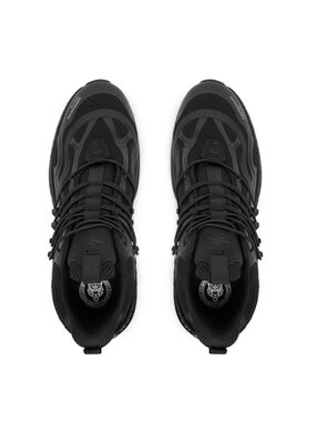 Plein Sport Sneakersy SAES USC0736 STE003N Czarny. Kolor: czarny. Materiał: materiał