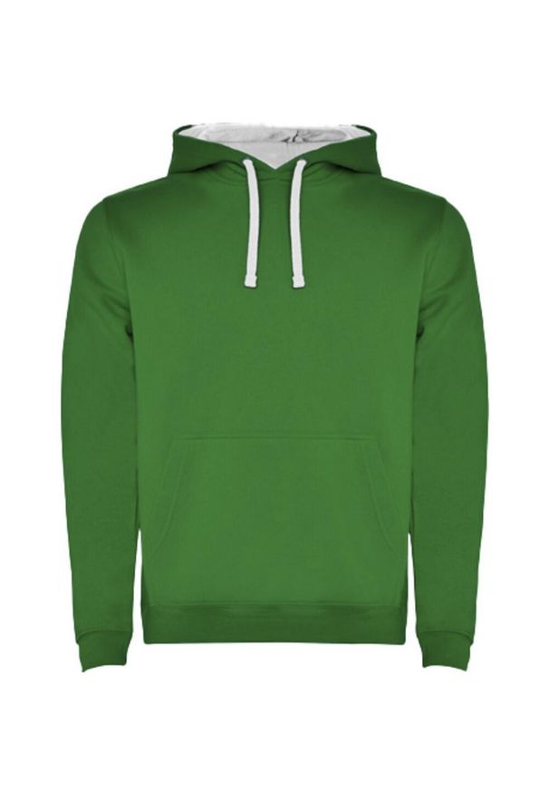 ROLY - Męska Bluza Z Kapturem Urban. Typ kołnierza: kaptur. Kolor: biały, wielokolorowy, zielony