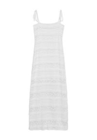 Vero Moda Sukienka wieczorowa Lucia 10348443 Kremowy Regular Fit. Kolor: kremowy. Materiał: syntetyk. Styl: wizytowy #3