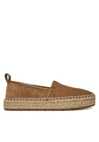 MICHAEL Michael Kors Espadryle Elias 42S5ELFP1S Brązowy. Kolor: brązowy. Materiał: skóra, zamsz #1