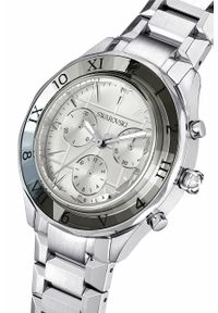 Swarovski zegarek DEXTERA kolor srebrny. Kolor: srebrny. Materiał: materiał #6