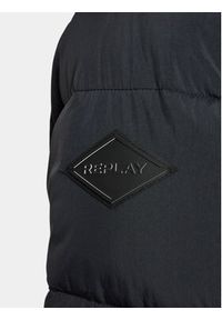 Replay - REPLAY Płaszcz zimowy M8357.000.84732 Czarny Regular Fit. Kolor: czarny. Materiał: syntetyk. Sezon: zima #9