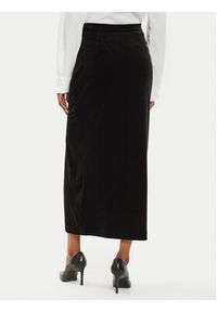 Marella Spódnica midi Idioma2 2423776042 Czarny Regular Fit. Kolor: czarny. Materiał: syntetyk