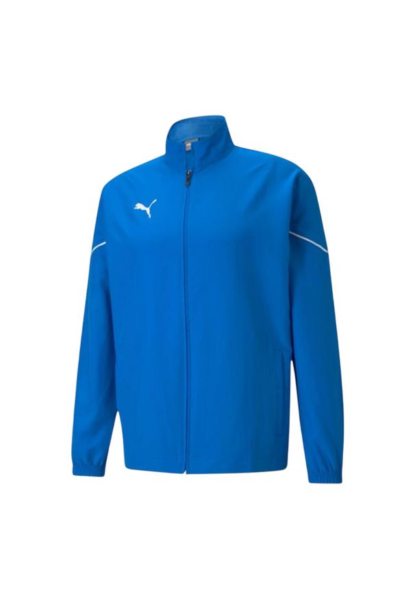 Puma - Kurtka Męska TeamRISE Sideline. Kolor: niebieski. Sport: turystyka piesza