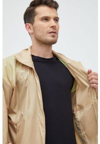 adidas Performance wiatrówka kolor beżowy przejściowa. Okazja: na co dzień. Kolor: beżowy. Materiał: materiał. Styl: casual #3
