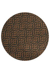Męski Krawat - Chattier - Głęboki Brąz, Drobny Wzór Geometryczny. Kolor: wielokolorowy, brązowy, beżowy. Materiał: tkanina. Wzór: geometria. Styl: elegancki, klasyczny, wizytowy #4