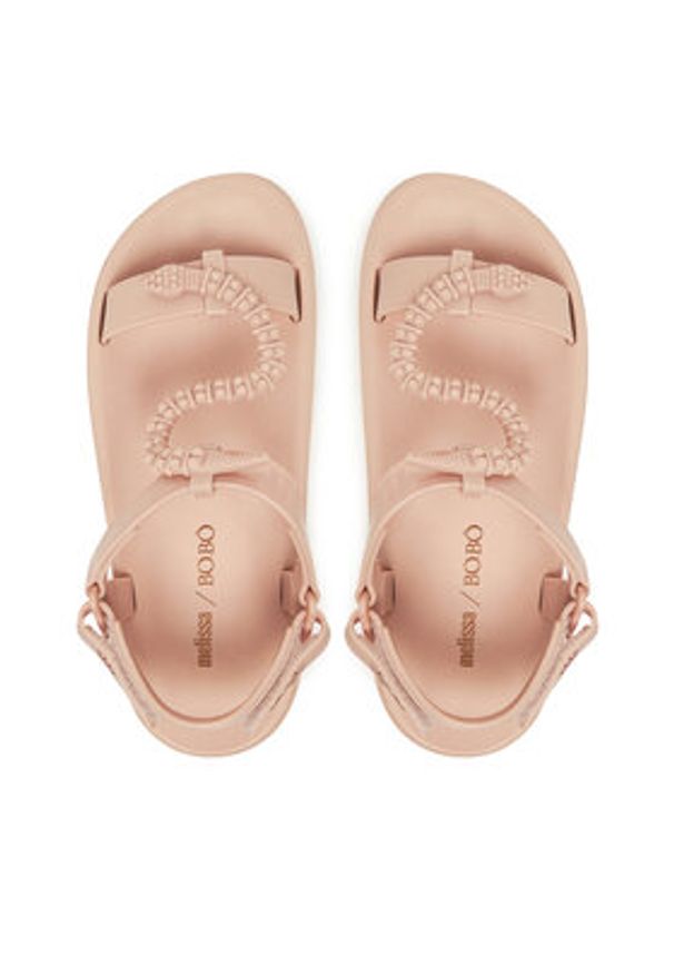 melissa - Melissa Sandały Papete + Bo.Bô 35996 Różowy. Kolor: różowy