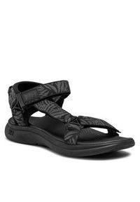 Helly Hansen Sandały Capilano F2f Sandal 11793_990 Czarny. Kolor: czarny. Materiał: materiał