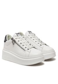 Karl Lagerfeld - KARL LAGERFELD Sneakersy Ankapri KL63527 Biały. Kolor: biały. Materiał: skóra #5