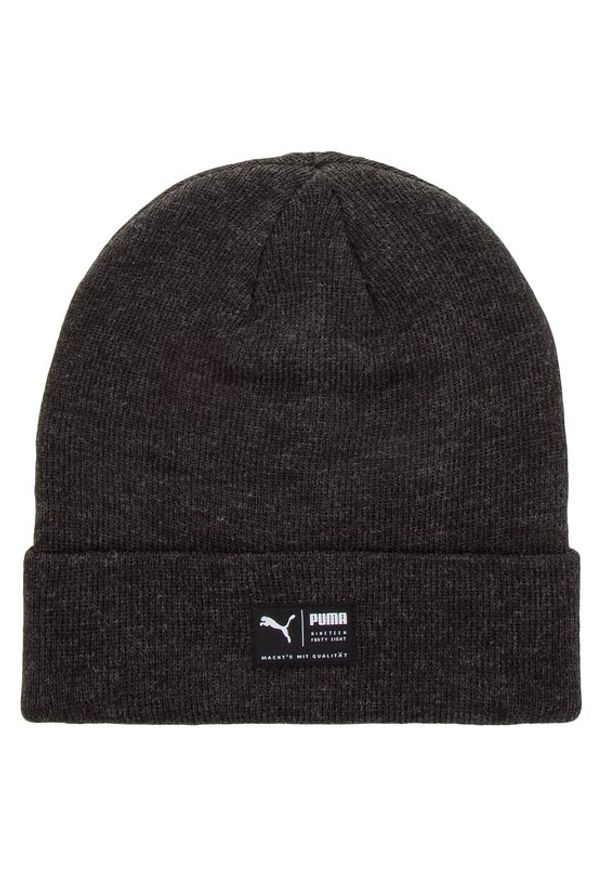 Puma Czapka Archive Heather Beanie 021739 01 Czarny. Kolor: czarny. Materiał: materiał