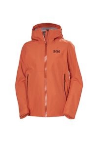 Damska kurtka wodoodporna Helly Hansen Blaze 3L Shell. Kolor: czerwony, pomarańczowy, wielokolorowy #1
