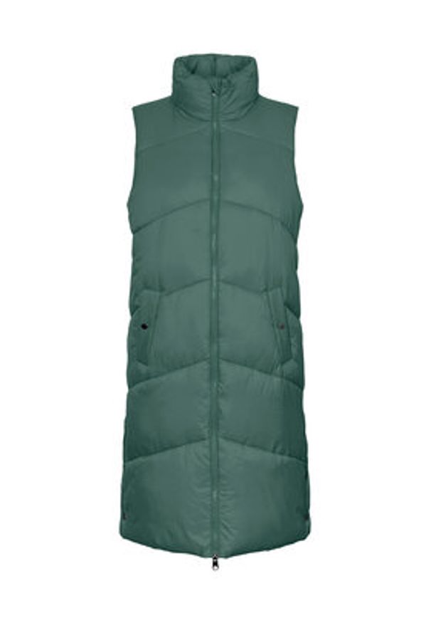Vero Moda Bezrękawnik 10273950 Zielony Regular Fit. Kolor: zielony. Materiał: syntetyk. Długość rękawa: bez rękawów
