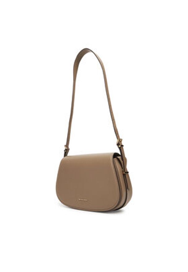 MICHAEL Michael Kors Torebka Lydia 30R5GL0M2L Beżowy. Kolor: beżowy. Materiał: skórzane