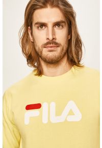 Fila - Bluza. Okazja: na co dzień. Kolor: żółty. Wzór: nadruk. Styl: casual #3