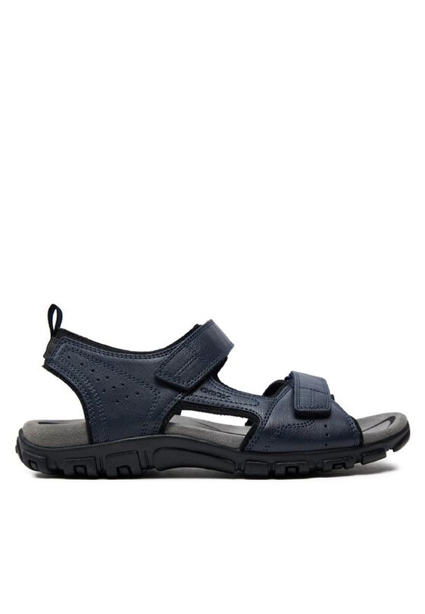 Geox Sandały Uomo Sandal Strada U4524B 000ME C4002 Granatowy. Kolor: niebieski