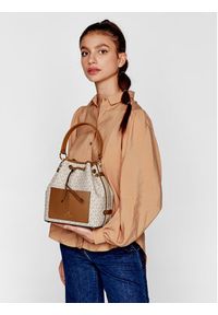 MICHAEL Michael Kors Torebka Maeve 30T2G5VM2B Beżowy. Kolor: beżowy. Materiał: skórzane #6