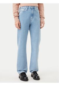 Calvin Klein Jeans Jeansy J20J224997 Niebieski Straight Fit. Kolor: niebieski