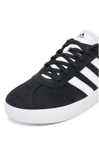 Adidas - adidas Sneakersy VL COURT 3.0 K ID6313 Czarny. Kolor: czarny. Materiał: zamsz, skóra #3