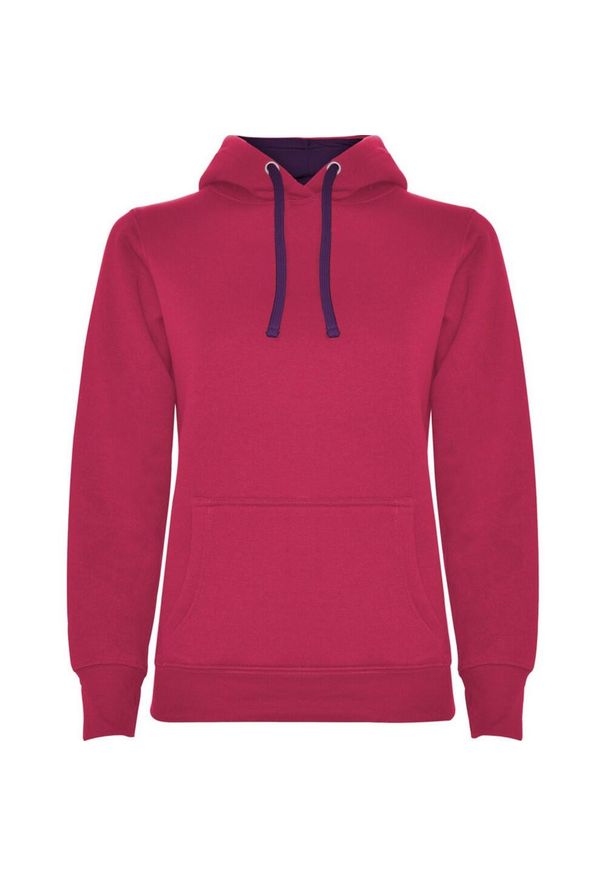 ROLY - Bluza Z Kapturem Urban Dla Pań. Typ kołnierza: kaptur. Kolor: fioletowy, wielokolorowy, różowy