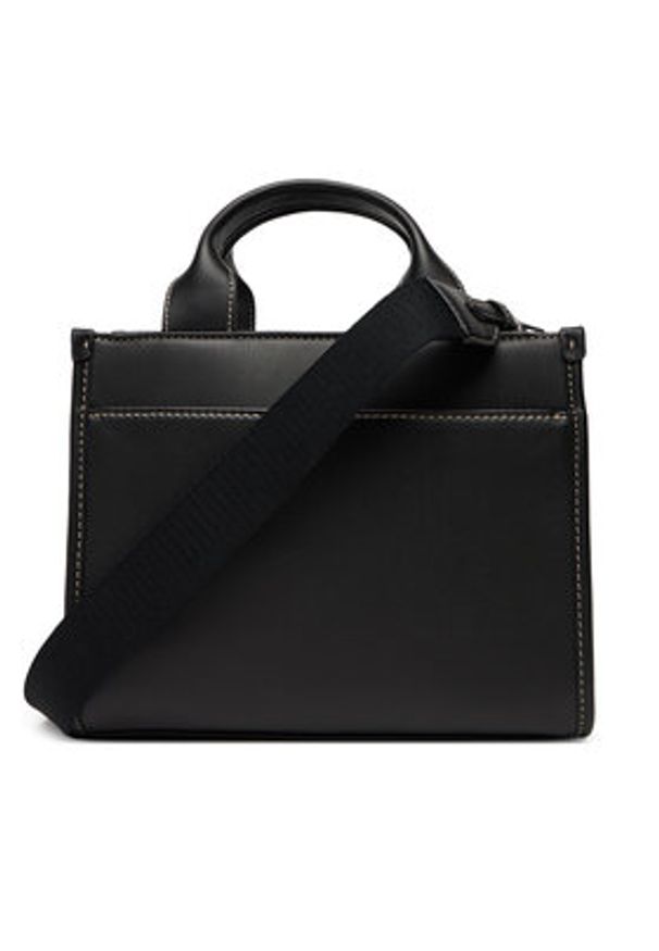DKNY Torebka R52AQC80 Czarny. Kolor: czarny. Materiał: skórzane