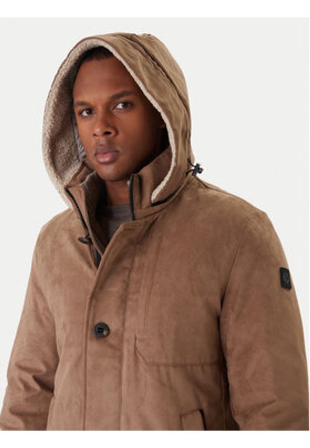 Milestone Kurtka przejściowa Ms Bennet 530339 11150 Brązowy Regular Fit. Kolor: brązowy. Materiał: syntetyk