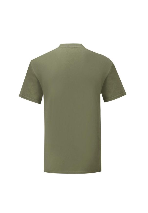 FRUIT OF THE LOOM - Kultowa Koszulka Unisex Dla Dorosłych. Kolor: zielony