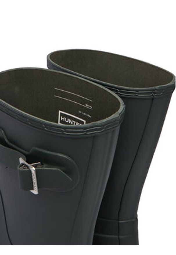 Hunter Kalosze Original Short MFS9000RMA Zielony. Kolor: zielony. Materiał: kauczuk