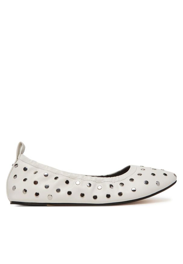 Baleriny MICHAEL Michael Kors. Kolor: biały