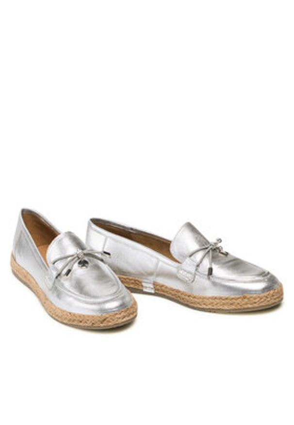 Lasocki Espadryle WI16-SPAROW-07 Srebrny. Kolor: srebrny. Materiał: skóra