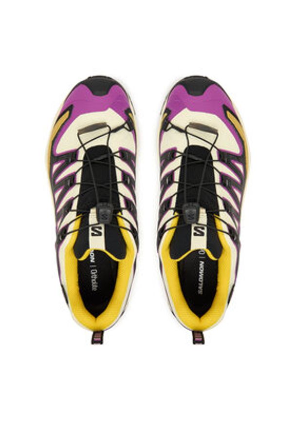 salomon - Salomon Trekkingi Xa Pro 3D V9 Gore-Tex L47882200 Żółty. Kolor: żółty. Materiał: materiał