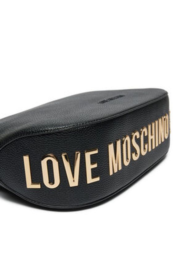 Love Moschino - LOVE MOSCHINO Torebka JC4021PP1LLT0000 Czarny. Kolor: czarny. Materiał: skórzane