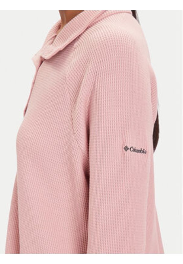 columbia - Columbia Koszulka techniczna Holly Hideaway™ 2135792 Różowy Relaxed Fit. Kolor: różowy. Materiał: syntetyk