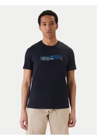 Emporio Armani T-Shirt EM000574 AF20451 FB335 Niebieski. Kolor: niebieski. Materiał: bawełna #1