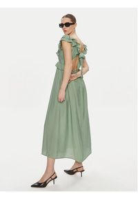 Vero Moda Sukienka letnia Josie 10303761 Zielony Regular Fit. Kolor: zielony. Materiał: wiskoza. Sezon: lato #6