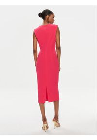 Rinascimento Sukienka koktajlowa CFC0118264003 Różowy Slim Fit. Kolor: różowy. Materiał: syntetyk. Styl: wizytowy #4