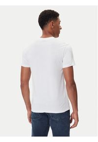 Karl Lagerfeld Jeans T-Shirt A4M17020 Biały Slim Fit. Kolor: biały. Materiał: bawełna #5