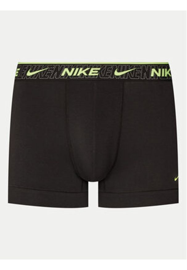 Nike Komplet 3 par bokserek Trunk 0000KE1008 Czarny. Kolor: czarny. Materiał: bawełna