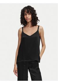 ACCESS FASHION Top 63-2221-875 Czarny Regular Fit. Kolor: czarny. Materiał: wiskoza #1