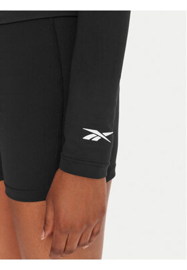 Reebok Koszulka techniczna Reebok X Ewa Chodakowska RK25316CCW Czarny Slim Fit. Kolor: czarny. Materiał: syntetyk