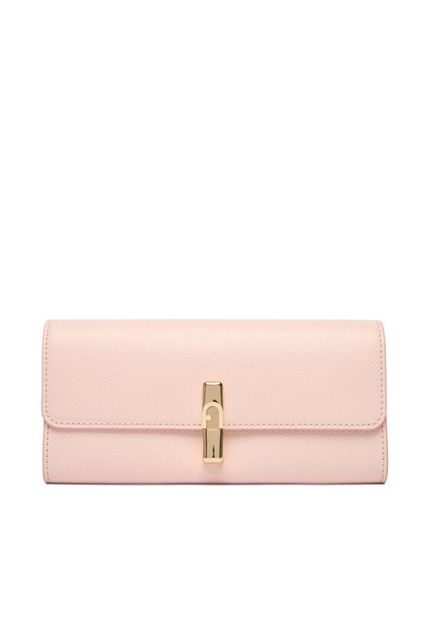 Furla Portfel Iride Continental Wallet WP00591 ARE000 CN 4355S Różowy. Kolor: różowy. Materiał: skóra