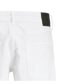 Jack & Jones - Jack&Jones Szorty jeansowe Rick 12274985 Biały Regular Fit. Kolor: biały. Materiał: bawełna #4