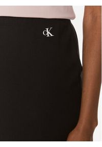 Calvin Klein Jeans Spódnica ołówkowa Archival J20J223140 Czarny Slim Fit. Kolor: czarny. Materiał: syntetyk, wiskoza