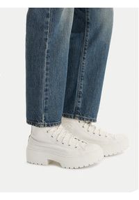 Converse Trzewiki Chuck Taylor All Star Lugged Heel Leather Platform A10370C Biały. Kolor: biały. Materiał: skóra. Obcas: na platformie #4